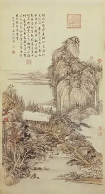 张宗苍山水图轴 | 故宫绘画藏品