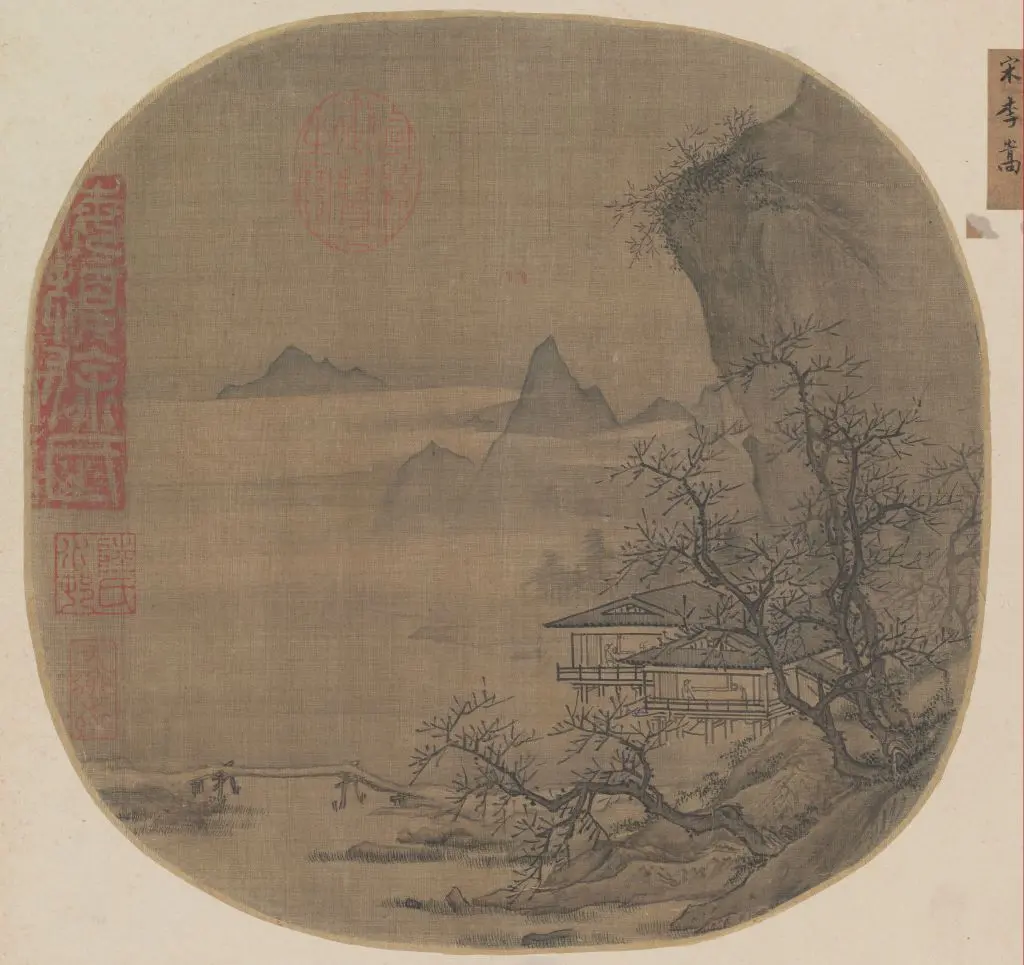 溪山水阁图页 | 故宫绘画藏品