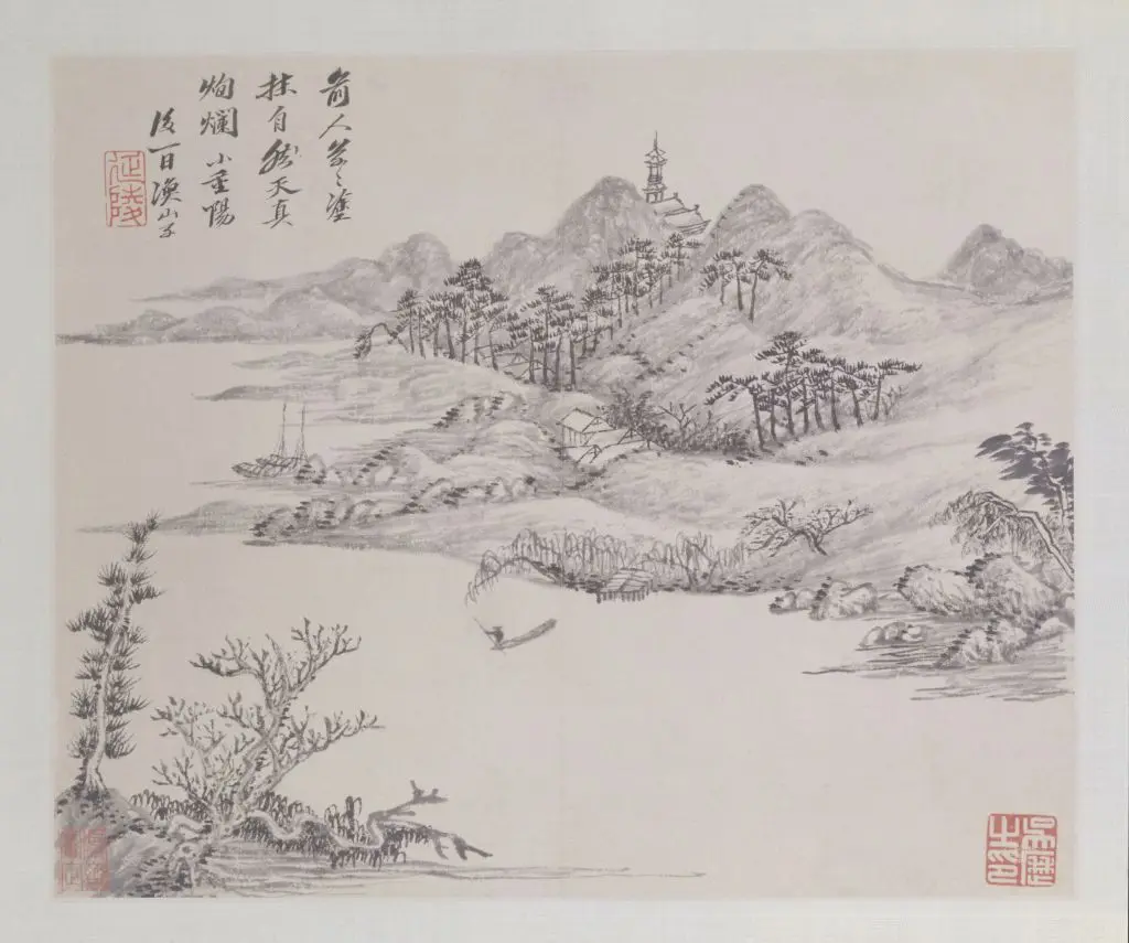 吴历山水图册 | 故宫绘画藏品