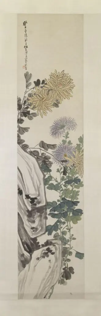 任熊花卉四条屏 | 故宫绘画藏品