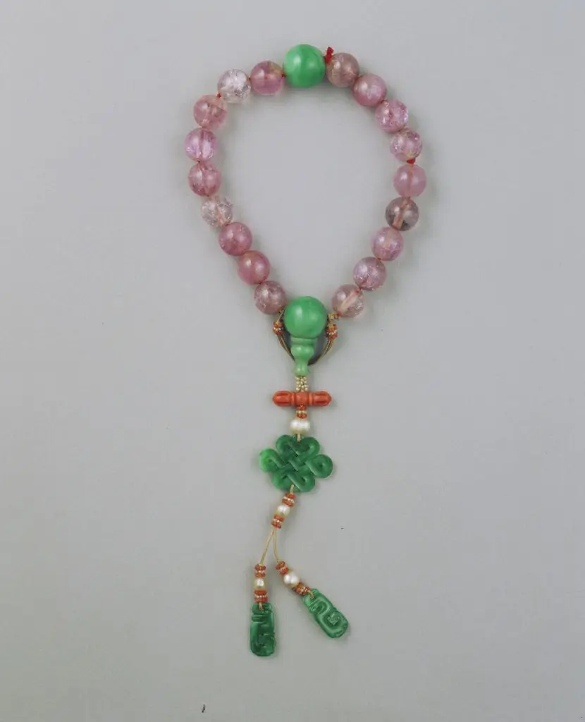 碧玺珠翠手串 | 故宫首饰类藏品