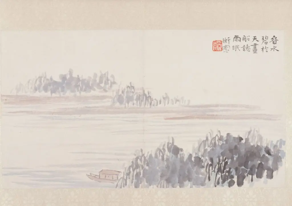 陈师曾山水花卉图册 | 故宫绘画藏品