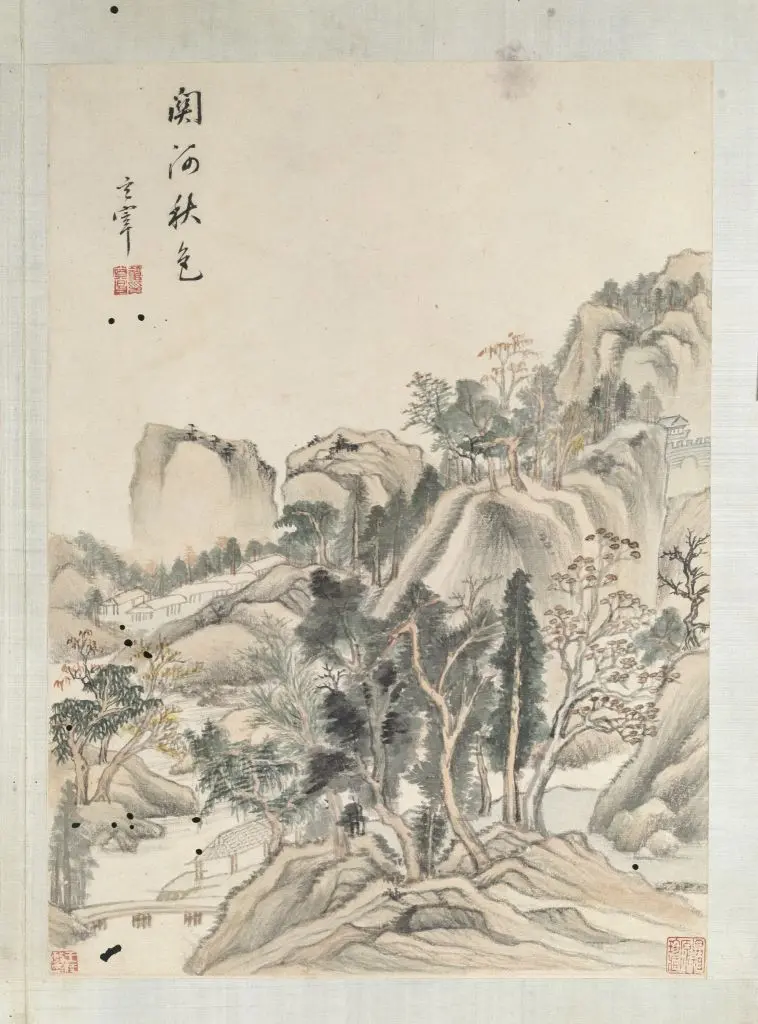 董其昌仿古山水册 | 故宫绘画藏品