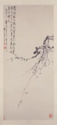 李方膺墨梅图轴 | 故宫绘画藏品