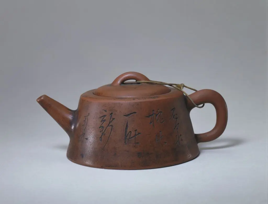 紫砂题诗茶壶 | 故宫陶瓷器藏品