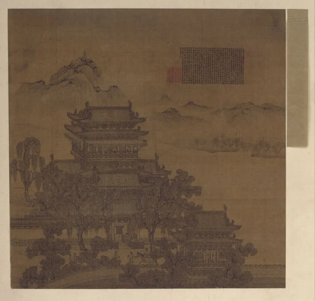 夏永丰乐楼图页 | 故宫绘画藏品