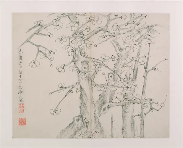 萧云从梅花图册 | 故宫绘画藏品