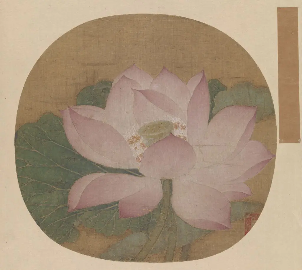 出水芙蓉图页 | 故宫绘画藏品