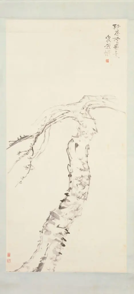 陈师曾墨梅图轴 | 故宫绘画藏品