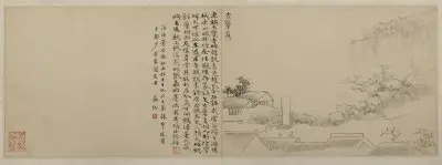 黄易嵩洛访碑图册 | 故宫绘画藏品