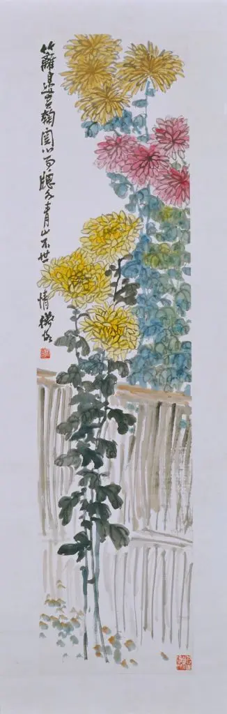 陈师曾篱菊图轴 | 故宫绘画藏品