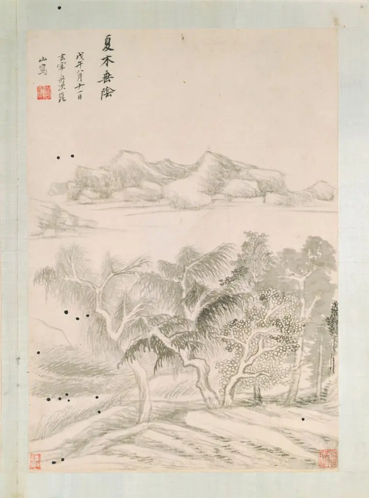 董其昌仿古山水册 | 故宫绘画藏品