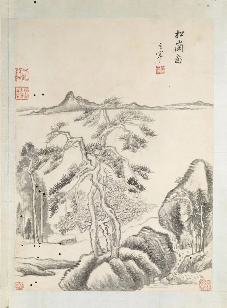 董其昌仿古山水册 | 故宫绘画藏品