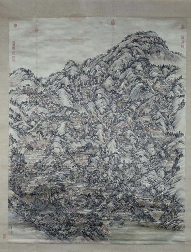 董邦达静宜园二十八景图轴 | 故宫绘画藏品