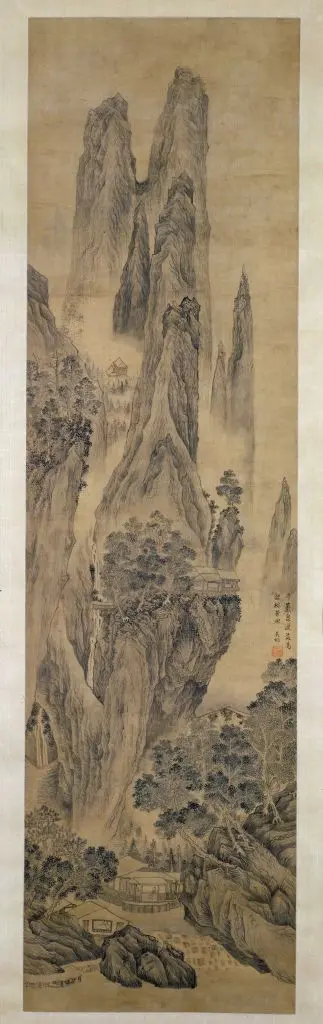 吴彬千岩万壑图轴 | 故宫绘画藏品