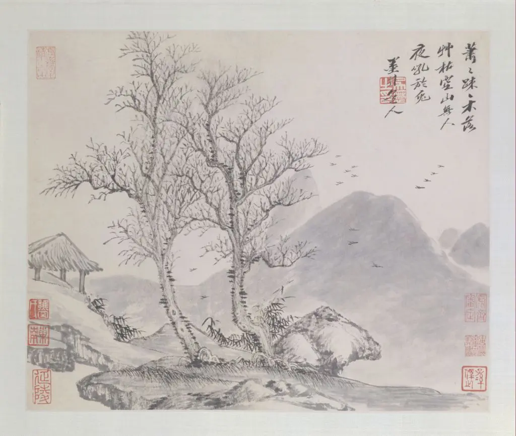 吴历山水图册 | 故宫绘画藏品