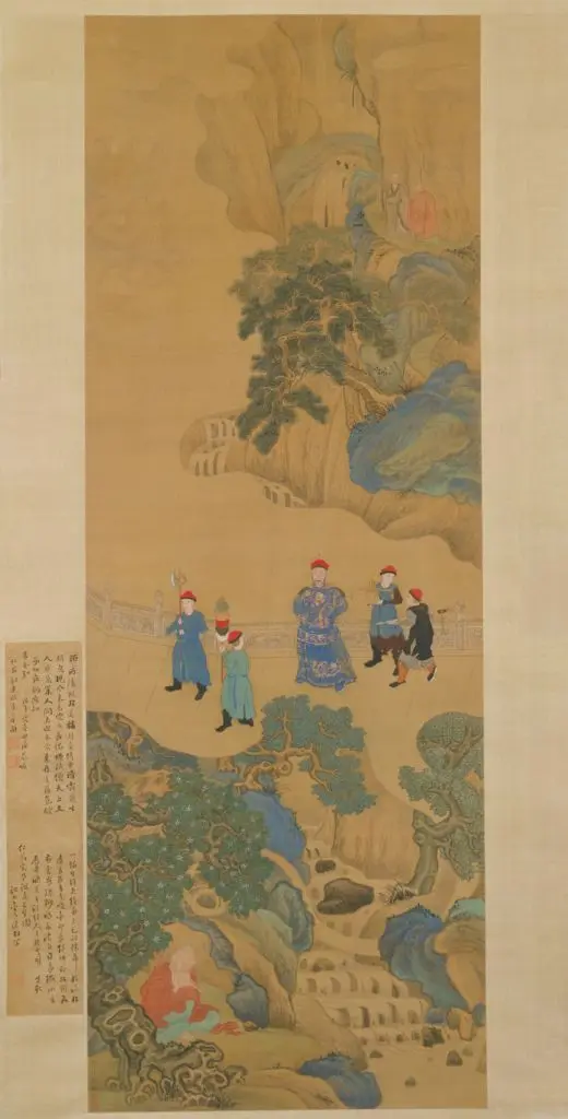 张远刘景荣三生图像轴 | 故宫绘画藏品