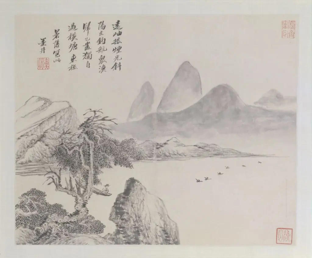 吴历山水图册 | 故宫绘画藏品