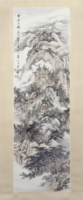 徐邦达《云岭清秋图》轴 | 故宫绘画藏品