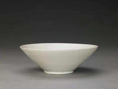 定窑白釉刻“易定”铭碗 | 故宫陶瓷器藏品