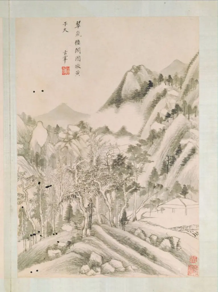 董其昌仿古山水册 | 故宫绘画藏品