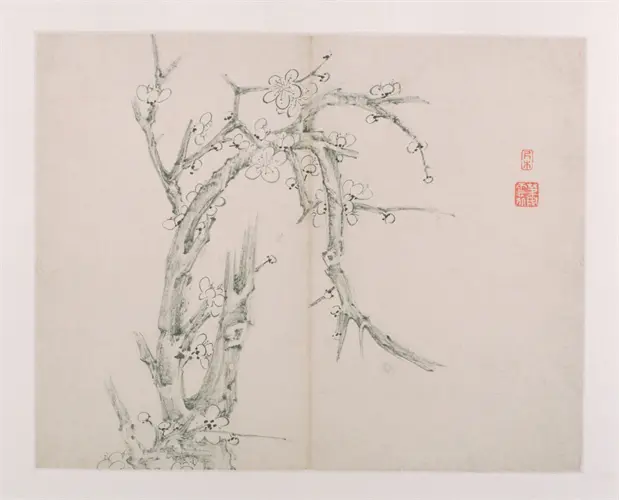 萧云从梅花图册 | 故宫绘画藏品