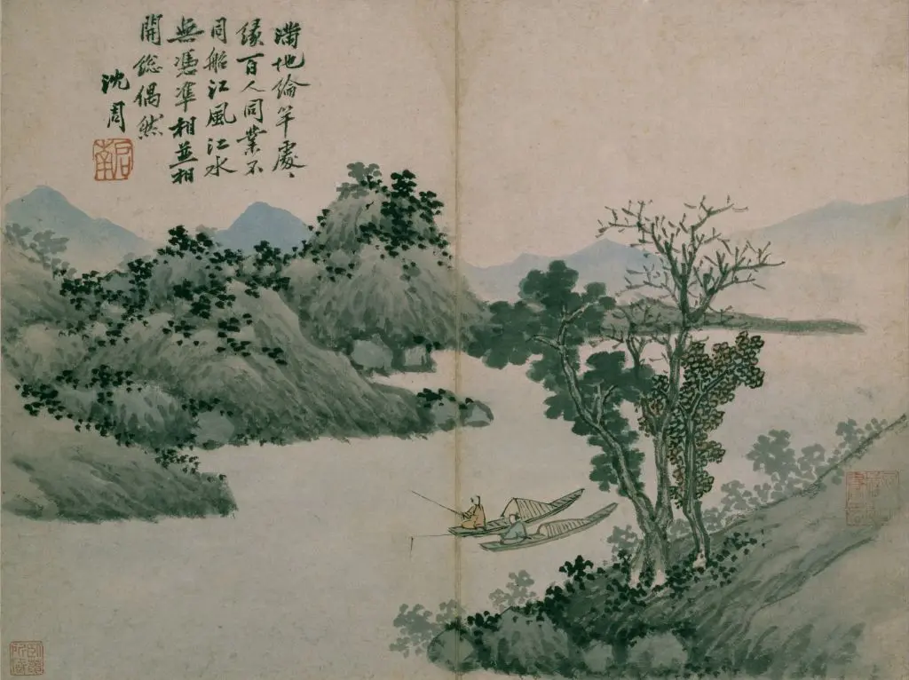沈周卧游图册 | 故宫绘画藏品