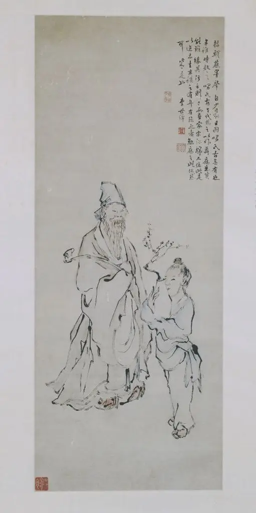 李世倬指画岁朝图轴 | 故宫绘画藏品