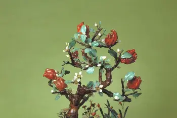 蜜蜡佛手盆景 - 故宫生活器具类藏品