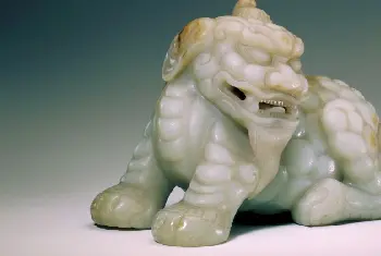 青玉甪端 - 故宫玉石器藏品