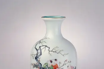 粉彩婴戏瓶 - 故宫陶瓷器藏品