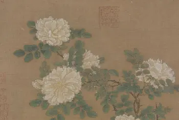 马远白蔷薇图页 - 故宫绘画藏品