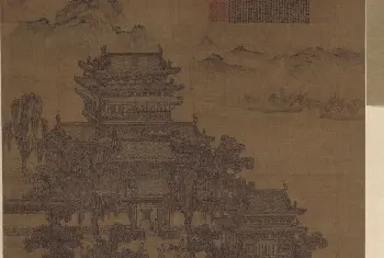 夏永丰乐楼图页 - 故宫绘画藏品