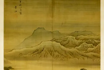 袁江山水楼阁图轴 - 故宫绘画藏品