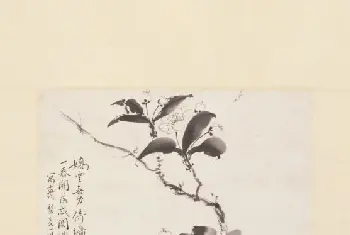 陈师曾梨花图轴 - 故宫绘画藏品