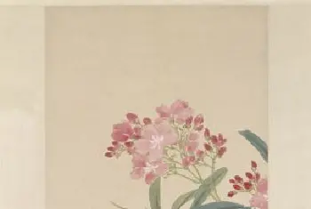 任熊花卉四条屏 - 故宫绘画藏品