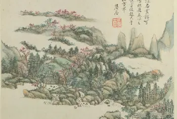 王原祁卢鸿草堂十志图册 - 故宫绘画藏品