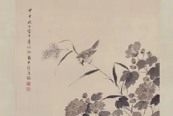 蒋廷锡芙蓉鹭鸶图轴 - 故宫绘画藏品